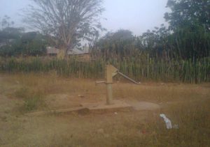 TASTE charity - Community which borehole has not worked for 7 years